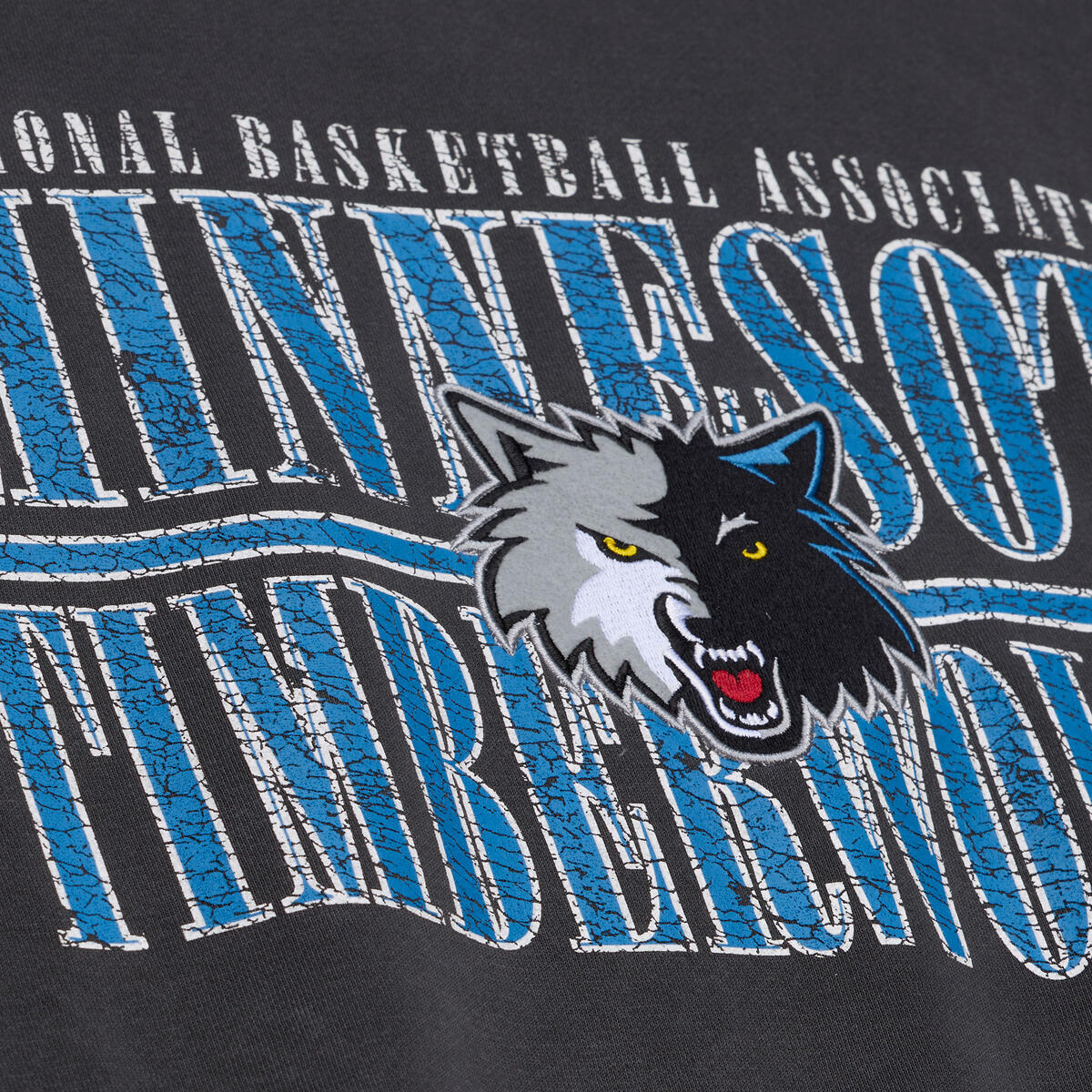 NBA DOWNTOWN COLLECTION FLEECE CREW MINNESOTA TIMBERWOLVES - Image 4