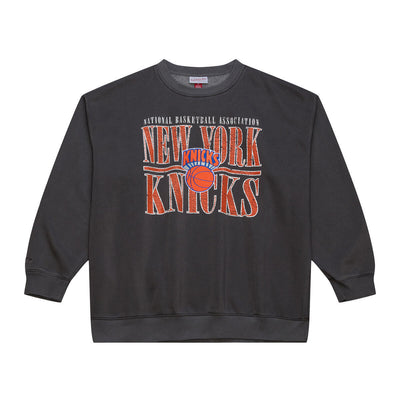 NBA DOWNTOWN COLLECTION FLEECE CREW NEW YORK KNICKS - Image 1