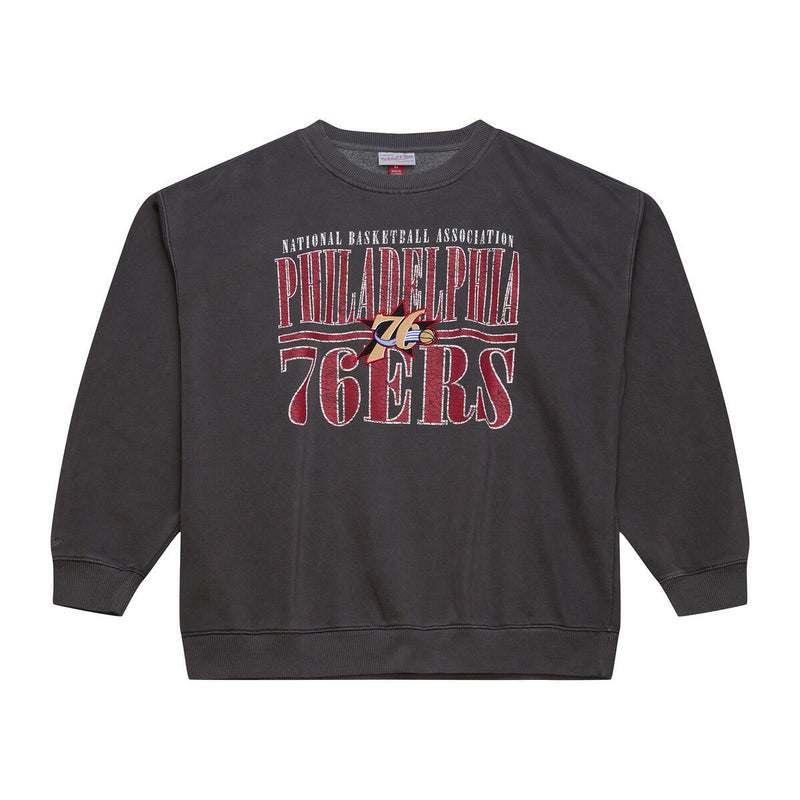 NBA DOWNTOWN COLLECTION FLEECE CREW PHILADELPHIA 76ERS - Image 1