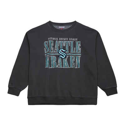 NHL DOWNTOWN COLLECTION FLEECE CREW SEATTLE KRAKEN - Image 1