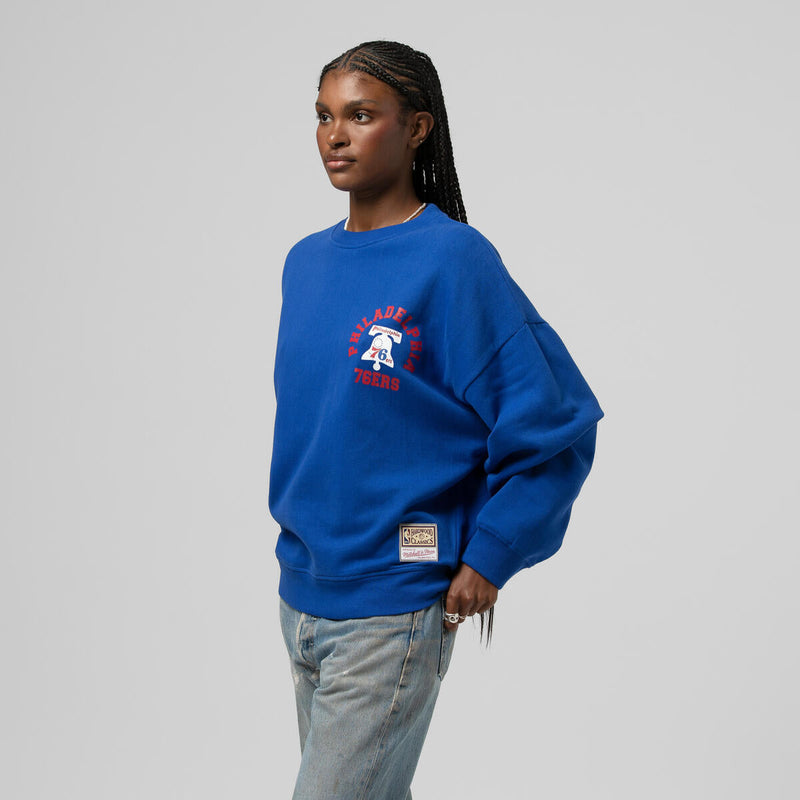 NBA LT CREWNECK SWEATSHIRT 76ERS - Image 8