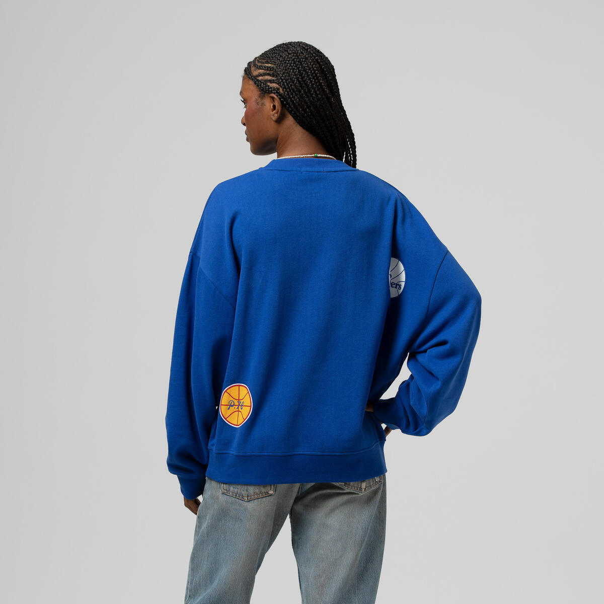 NBA LT CREWNECK SWEATSHIRT 76ERS - Image 9