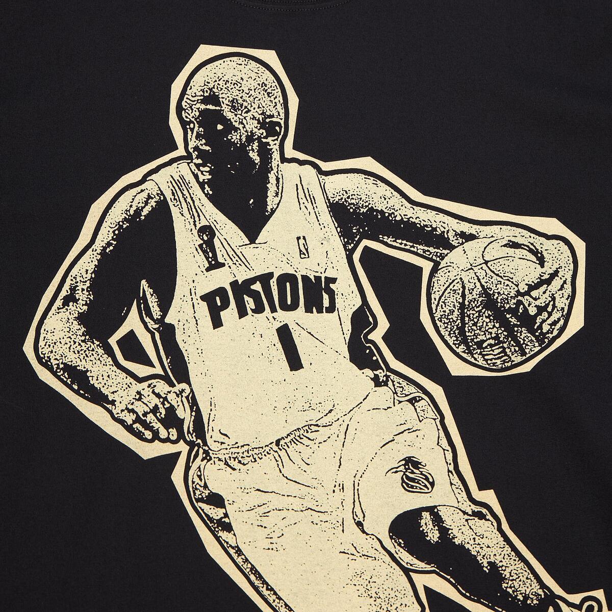 NBA 2024 HOF PREMIUM SS TEE MULTI  CHAUNCEY BILLUPS Black-Gold FC11397-MLTBKGD - Image 3