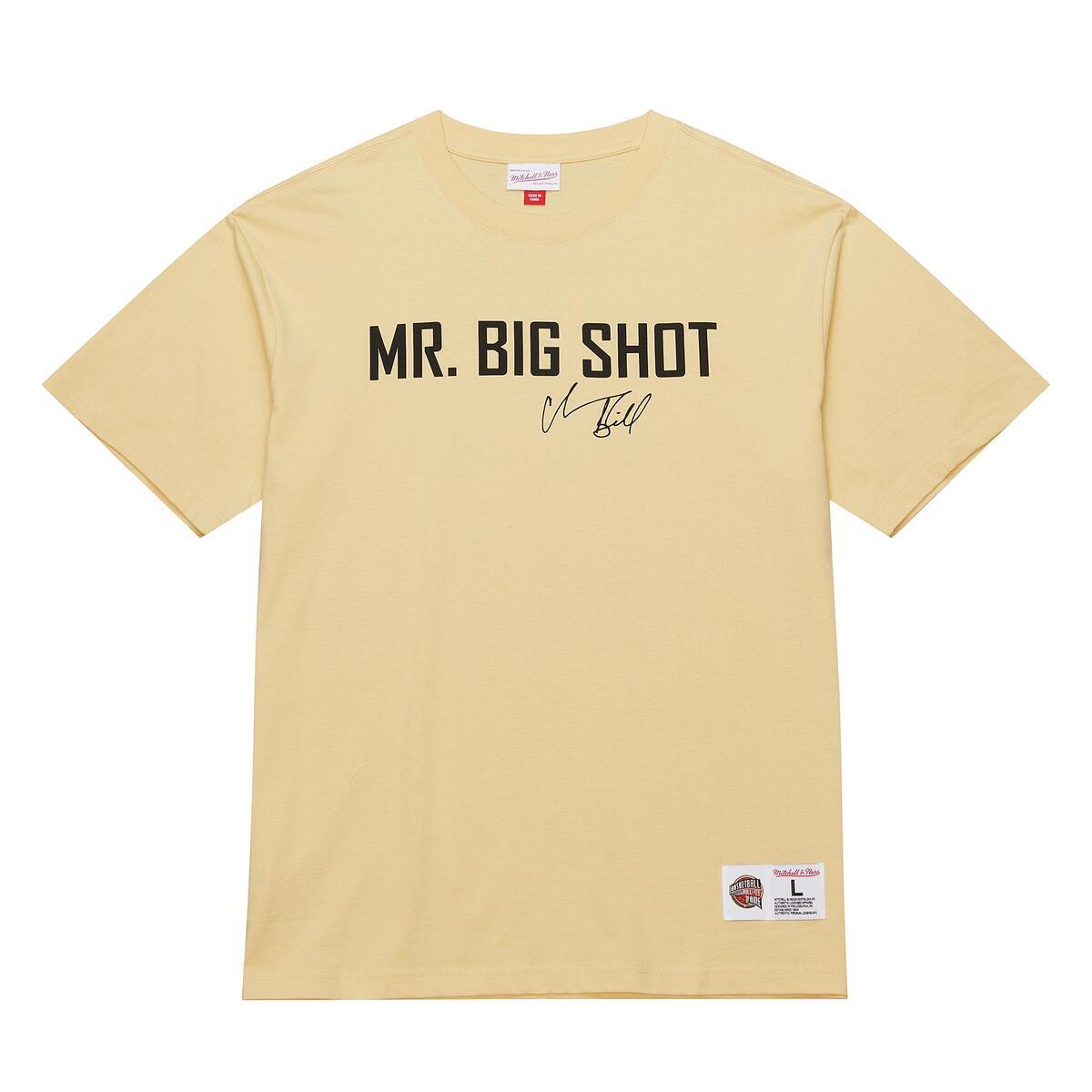 NBA 2024 HOF PREMIUM SS TEE MULTI  CHAUNCEY BILLUPS CREAM-BLACK FC11397-MLTCRBK - Image 1