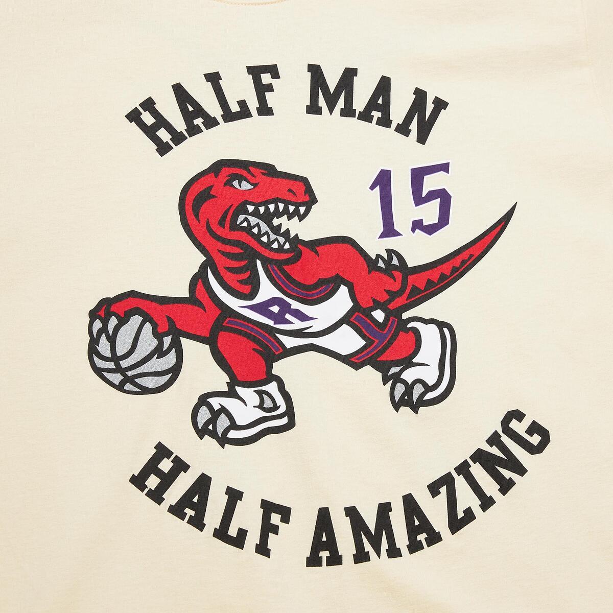 NBA 2024 HOF PREMIUM SS TEE MULTI VINCE CARTER Cream FC11397-MLTCREA - Image 5