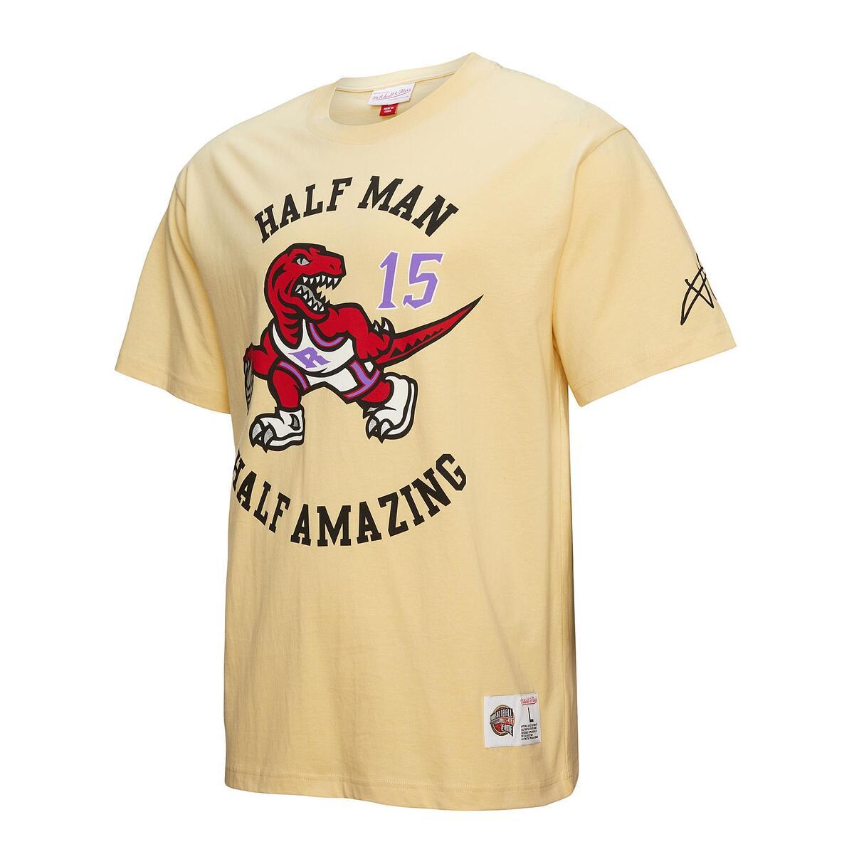 NBA 2024 HOF PREMIUM SS TEE MULTI VINCE CARTER Cream FC11397-MLTCREA - Image 10