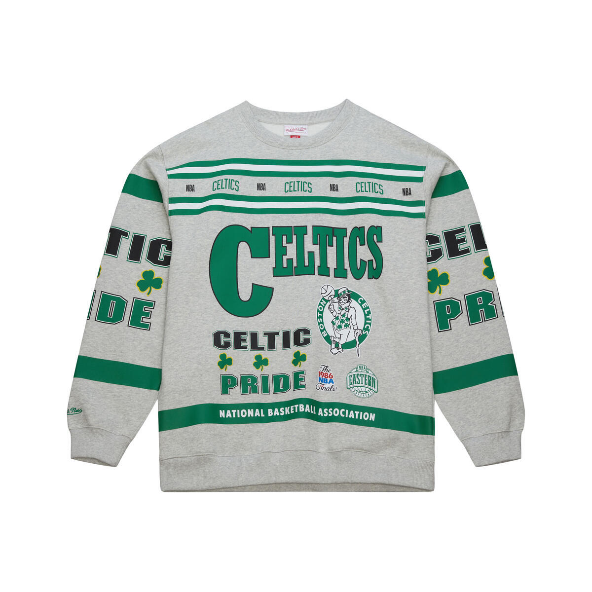 NBA AOP FLEECE CREW BOSTON CELTICS - Image 1