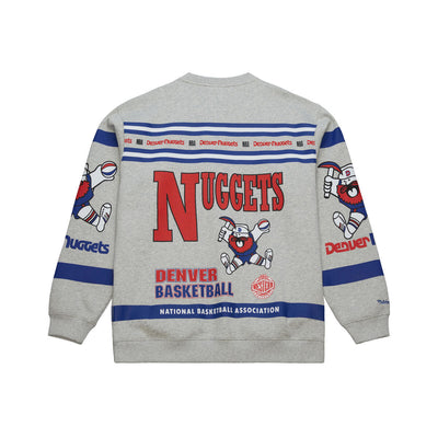 NBA AOP FLEECE CREW DENVER NUGGETS - Image 2
