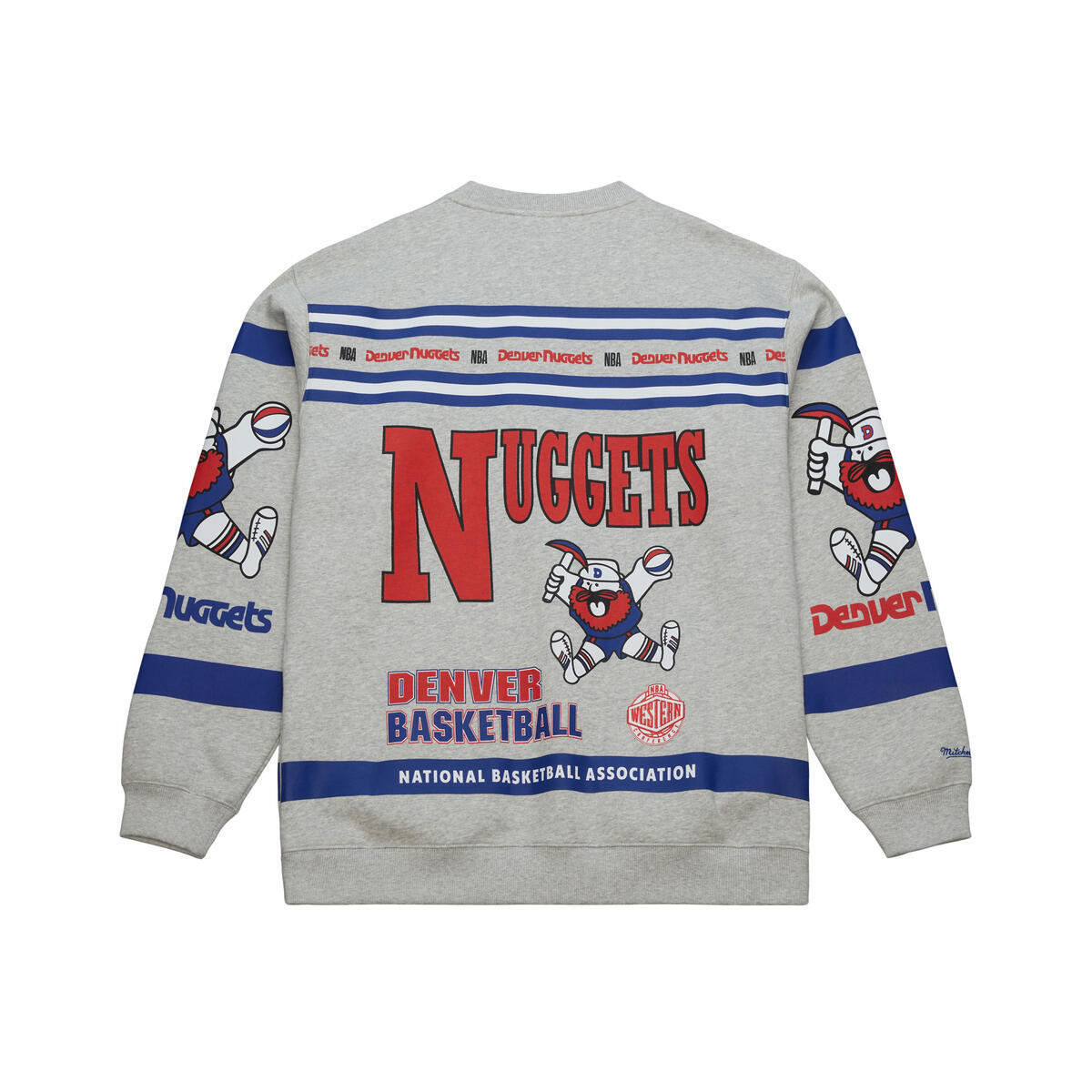 NBA AOP FLEECE CREW DENVER NUGGETS - Image 2