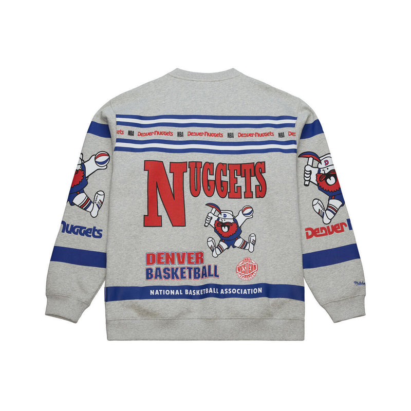 NBA AOP FLEECE CREW DENVER NUGGETS - Image 2