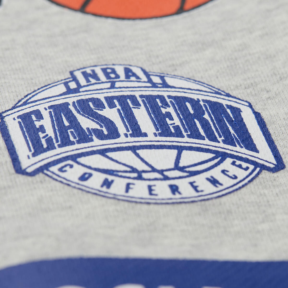 NBA AOP FLEECE CREW NEW YORK KNICKS - Grey Heather - Image 4