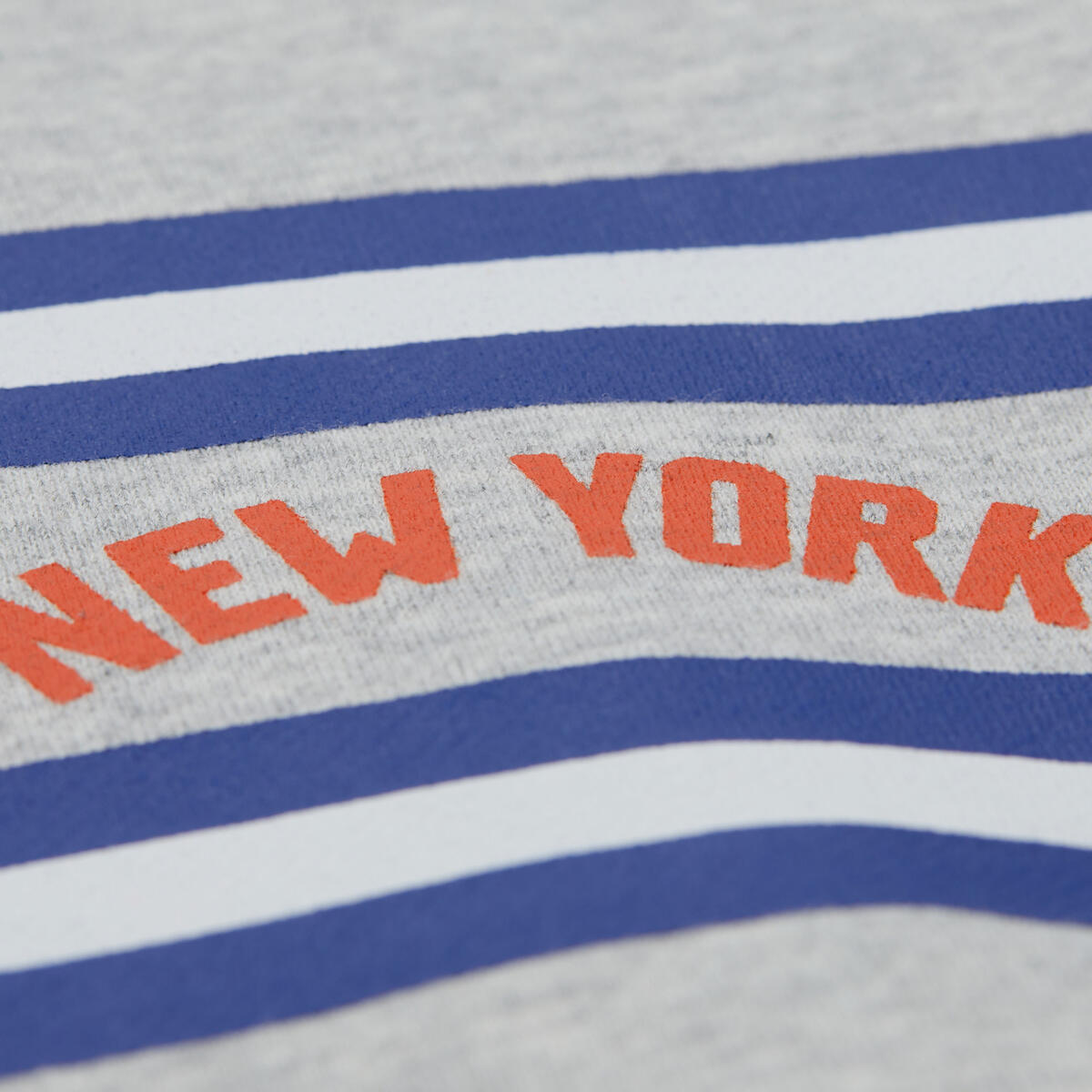 NBA AOP FLEECE CREW NEW YORK KNICKS - Grey Heather - Image 5