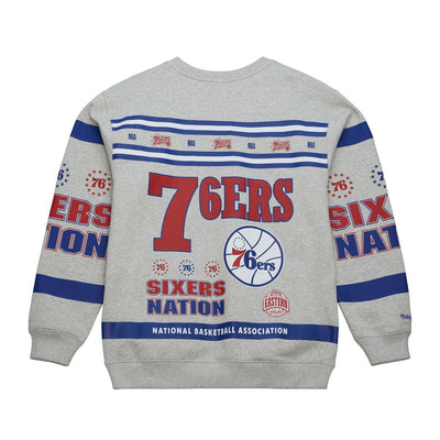 NBA AOP FLEECE CREW PHILADELPHIA 76ERS - Image 2