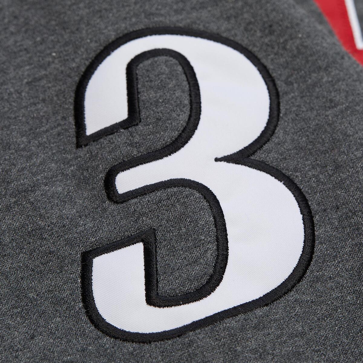 NBA LEGENDS COLLECTION PLAYER FLEECE PHILADELPHIA 76ERS ALLEN IVERSON - Black - Image 5