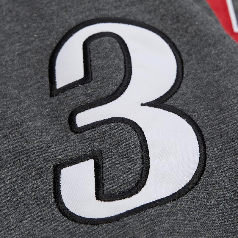 NBA LEGENDS COLLECTION PLAYER FLEECE PHILADELPHIA 76ERS ALLEN IVERSON - Black - Image 5
