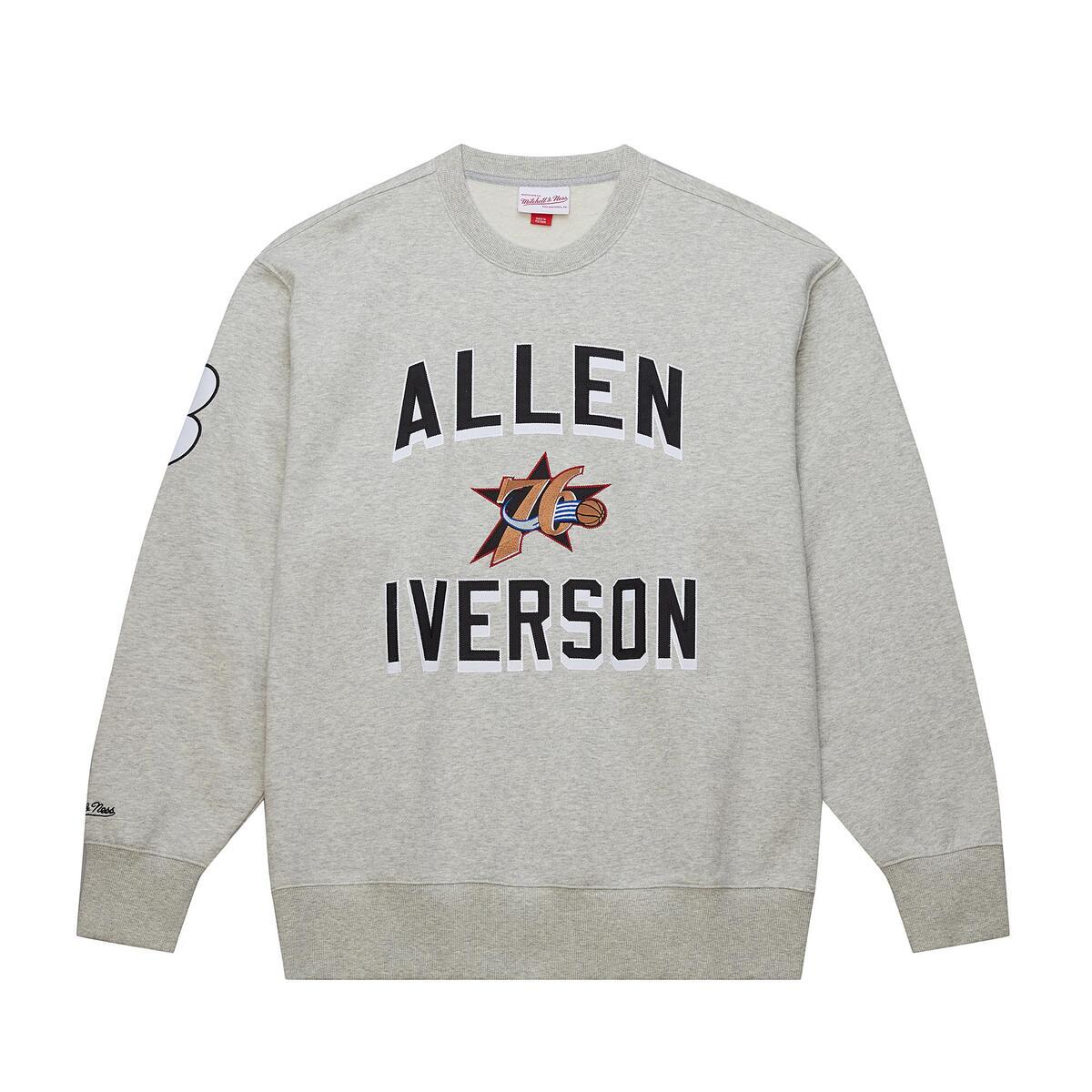 NBA LEGENDS COLLECTION PLAYER FLEECE PHILADELPHIA 76ERS ALLEN IVERSON - Image 1