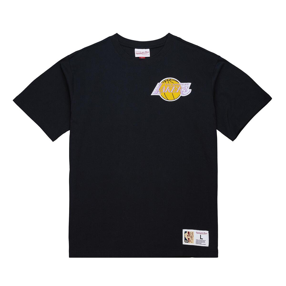 NBA LEGENDS COLLECTION SS TEE LOS ANGELES LAKERS SHAQUILLE O'NEAL - Black - Image 1