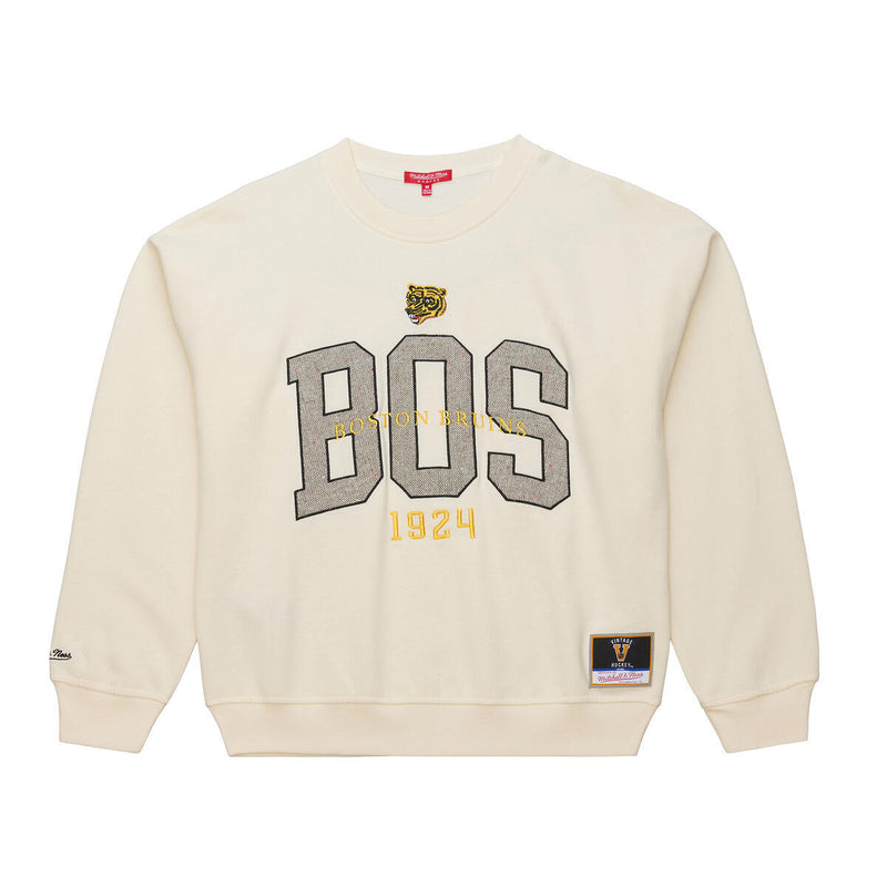 NHL PREMIUM LT CREWNECK SWEATSHIRT BRUINS - Image 1