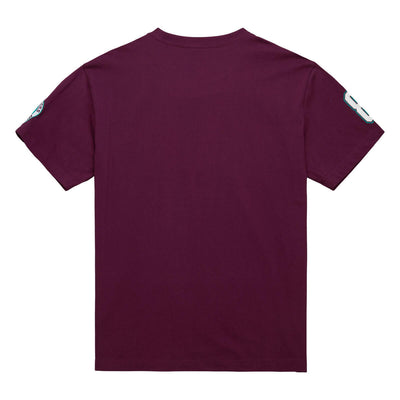 NHL PREMIUM NICKNAME SS TEE VINTAGE LOGO DUCKS  TEEMU SELANNE - PLUM - Image 2