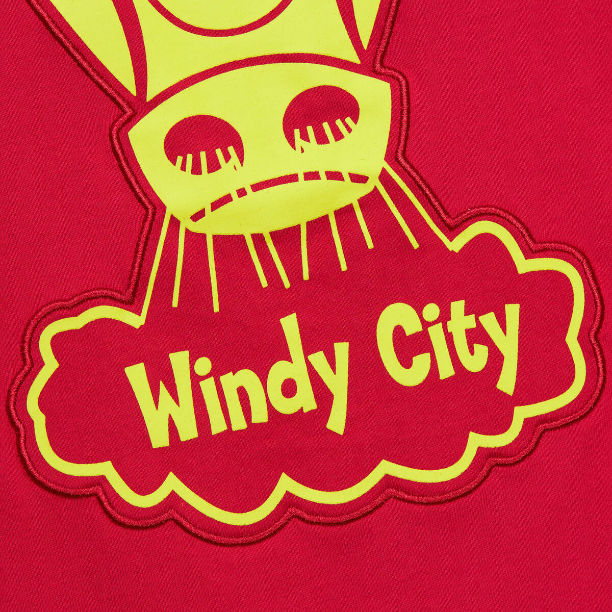 NBA NEON NIGHTS SS PREMIUM TEE BULLS Scarlet FC7944-CBUSCAR - Image 7