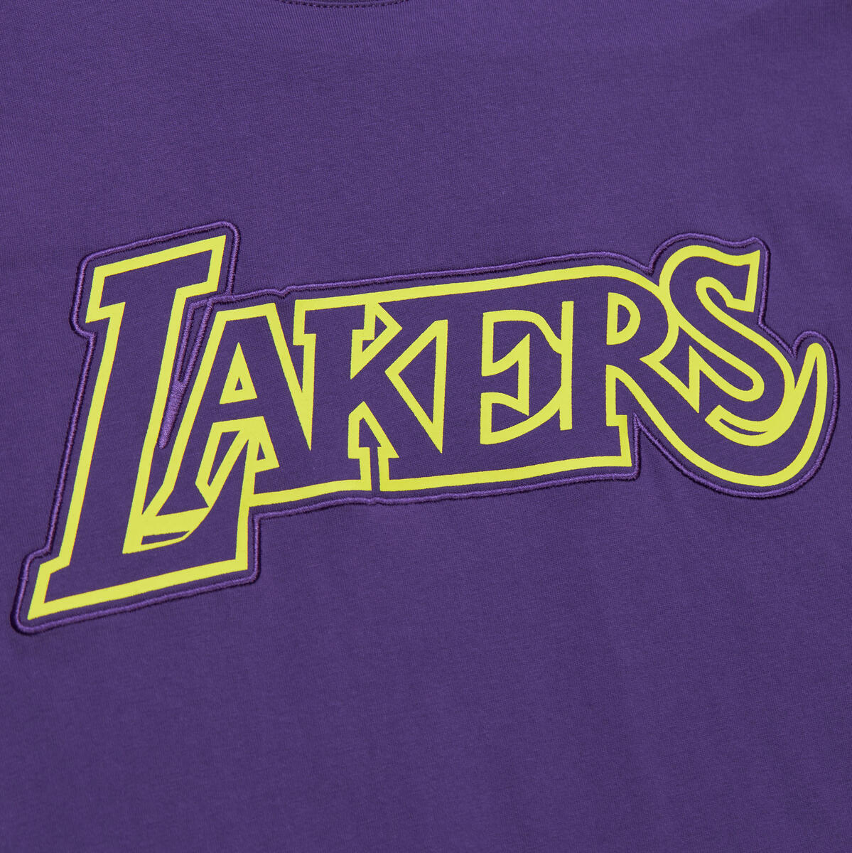 NBA NEON NIGHTS SS PREMIUM TEE LAKERS Purple FC7944-LALPURP - Image 3