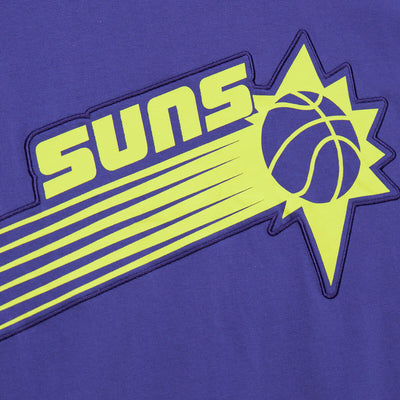 NBA NEON NIGHTS SS PREMIUM TEE SUNS REGAL PURPLE FC7944-PSURGPR - Image 2