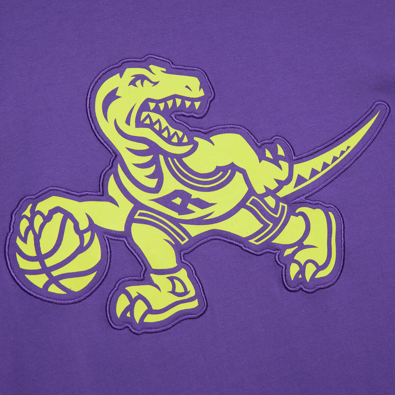NBA NEON NIGHTS SS PREMIUM TEE RAPTORS Raptors Purple FC7944-TRARTPR - Image 5