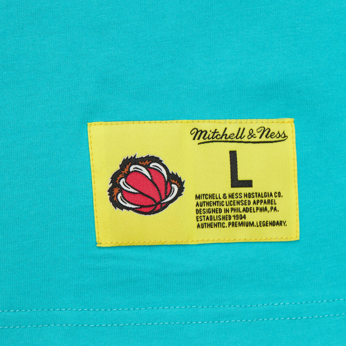 NBA NEON NIGHTS SS PREMIUM TEE GRIZZLIES Grizzlies Teal FC7944-VGRGRTL - Image 8