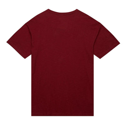 NBA LEGENDARY SLUB SS TEE VINTAGE LOGO CAVALIERS Maroon FC8050-CCAMARO - Image 2