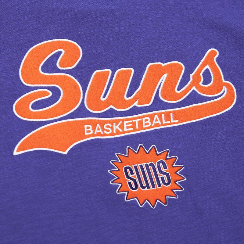 NBA LEGENDARY SLUB SS TEE VINTAGE LOGO SUNS Purple FC8050-PSUPURP - Image 3