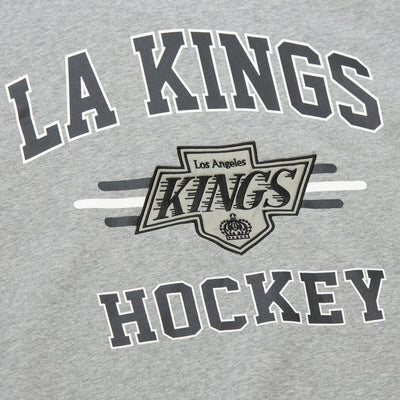 NHL ALLOVER CREW 4.0 VINTAGE LOGO KINGS - Grey Heather - Image 2
