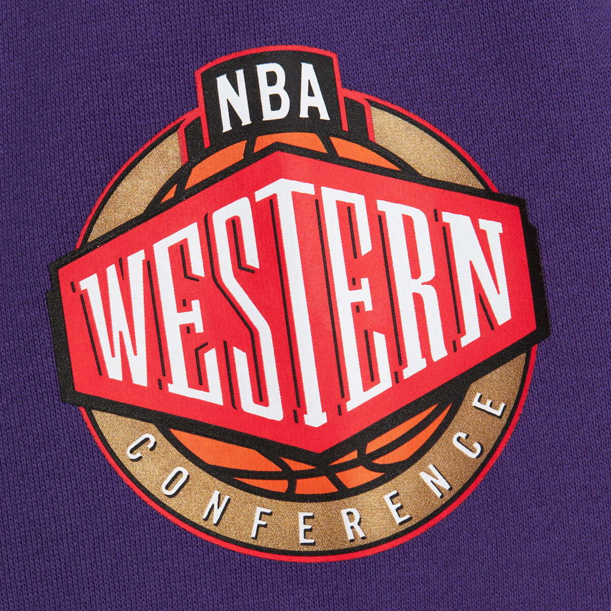 NBA THERE AND BACK 2.0 CREW FLEECE VINTAGE LOGO LAKERS - Image 7