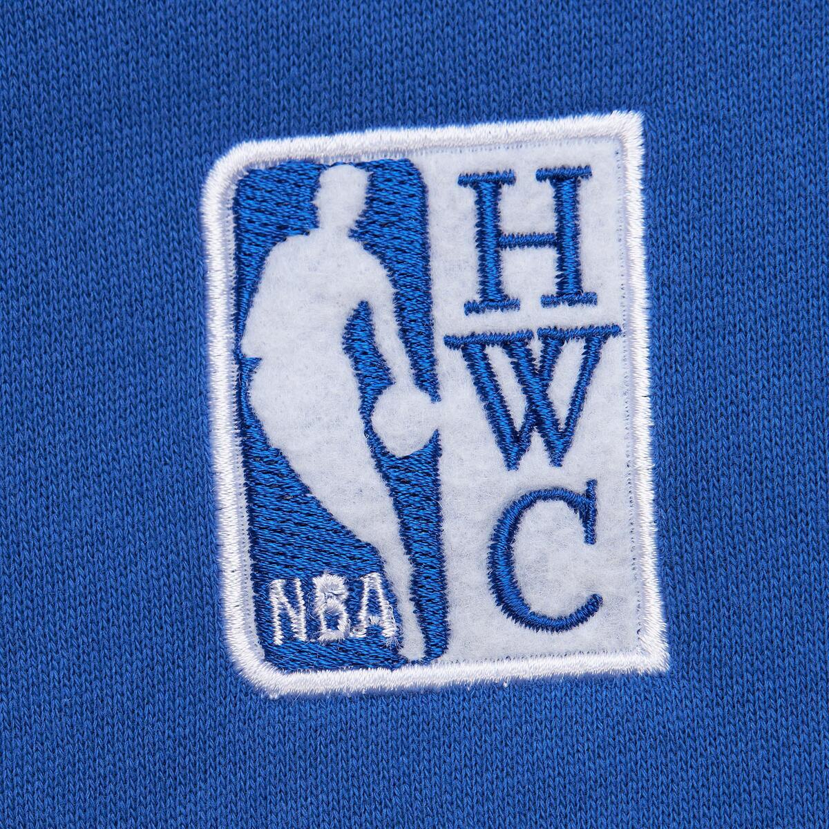 NBA THERE AND BACK 2.0 CREW FLEECE VINTAGE LOGO KNICKS Royal FC8088-NYKROYA - Image 6