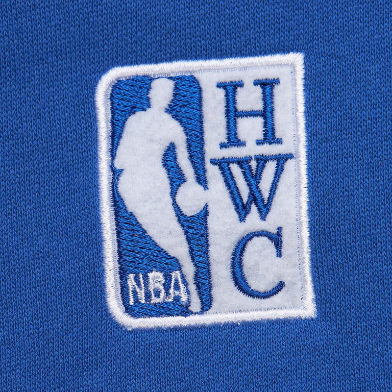 NBA THERE AND BACK 2.0 CREW FLEECE VINTAGE LOGO KNICKS Royal FC8088-NYKROYA - Image 6
