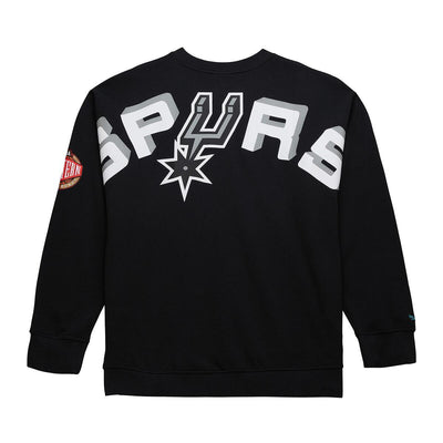 NBA THERE AND BACK 2.0 CREW FLEECE VINTAGE LOGO SPURS - Image 2