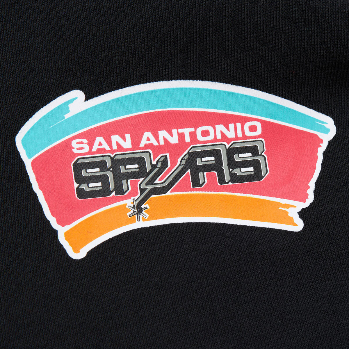 NBA THERE AND BACK 2.0 CREW FLEECE VINTAGE LOGO SPURS - Image 5