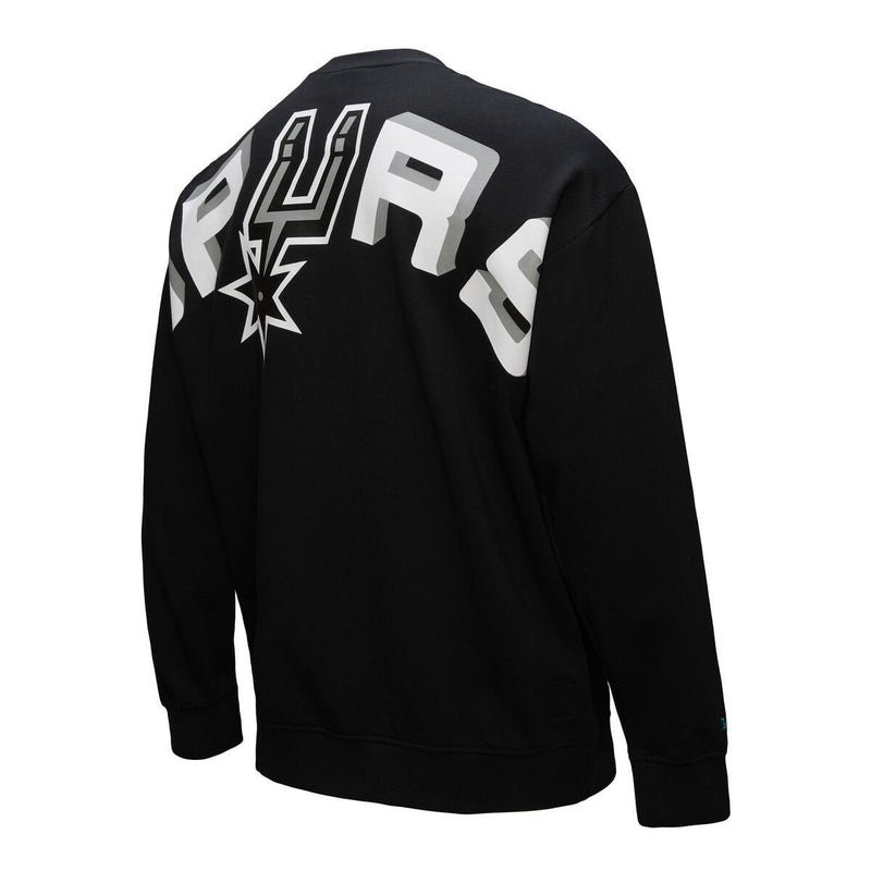 NBA THERE AND BACK 2.0 CREW FLEECE VINTAGE LOGO SPURS - Image 7