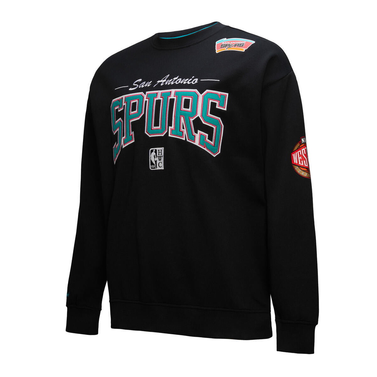 NBA THERE AND BACK 2.0 CREW FLEECE VINTAGE LOGO SPURS - Image 8
