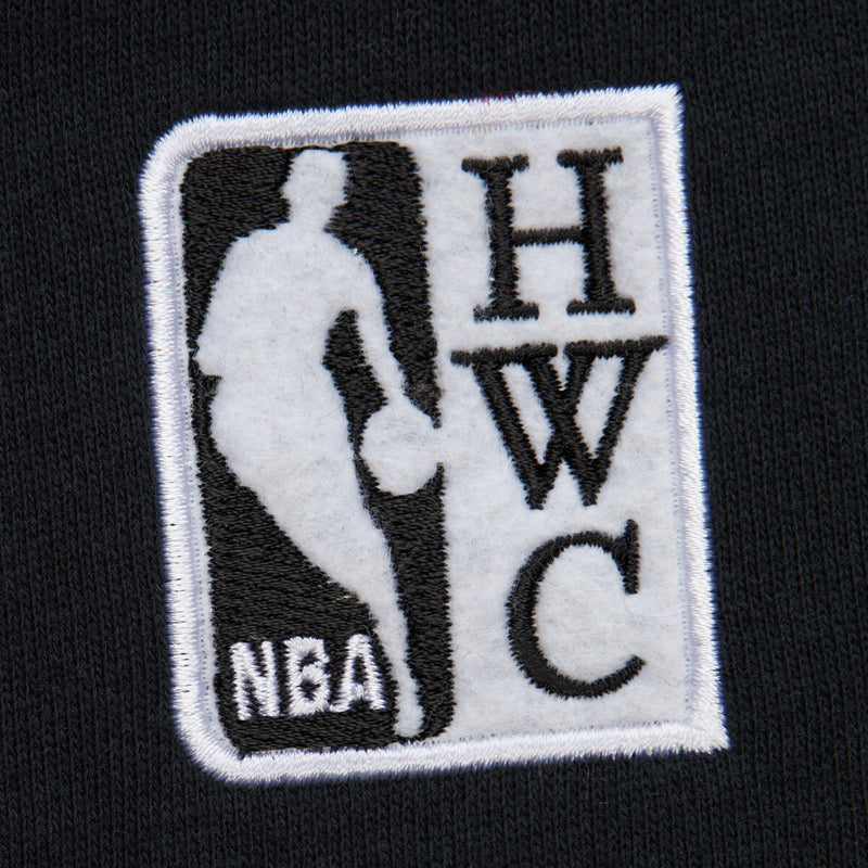 NBA THERE AND BACK 2.0 CREW FLEECE VINTAGE LOGO GRIZZLIES Black FC8088-VGRBLCK - Image 5