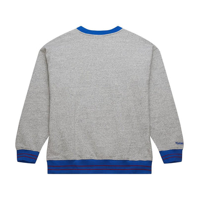 NBA FULL FIELD SATIN FLEECE CREW VINTAGE LOGO 76ERS - Image 2