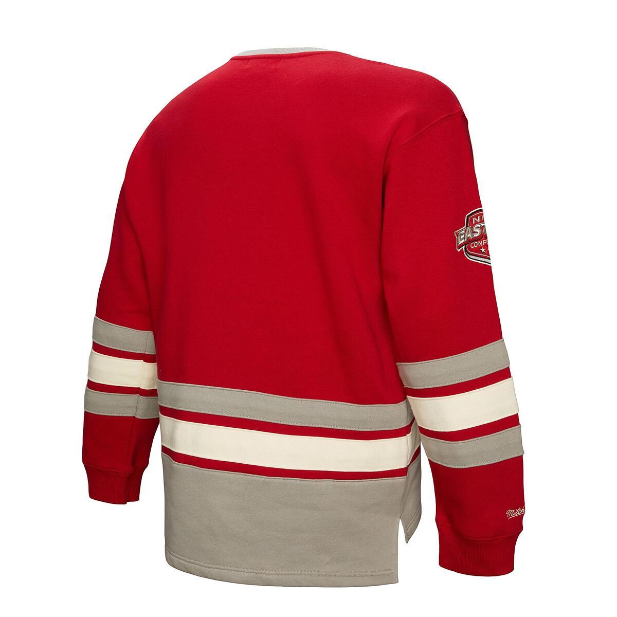NHL HERITAGE LACE-UP CREW CURRENT LOGO RED WINGS Scarlet FC8096-DRWSCAR - Image 7