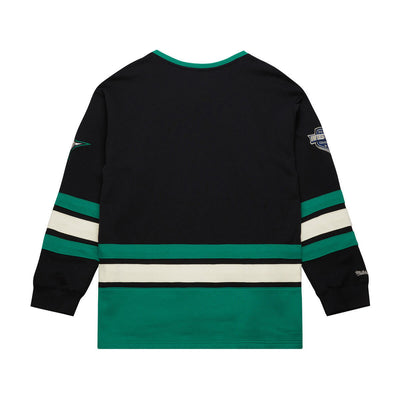NHL HERITAGE LACE-UP CREW CURRENT LOGO STARS Black FC8096-DSTBLCK - Image 2