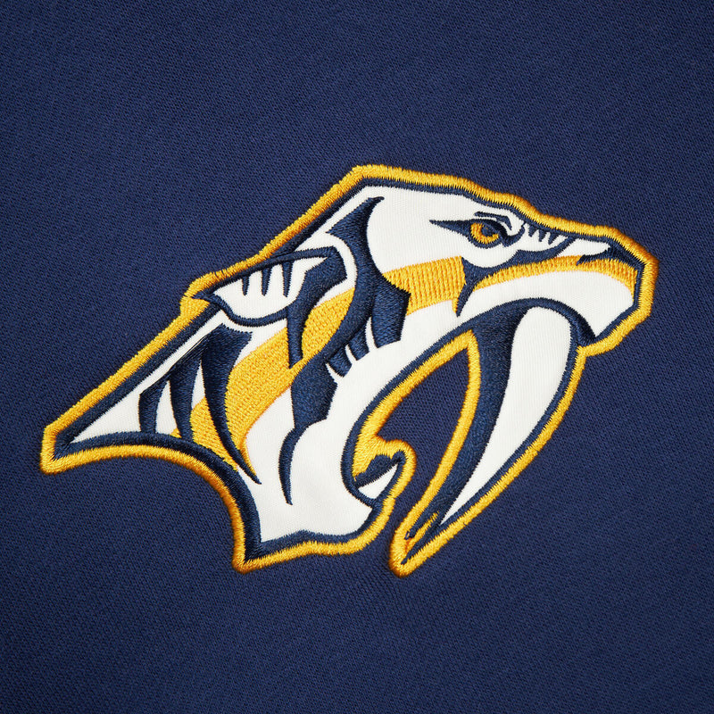 NHL HERITAGE LACE-UP CREW CURRENT LOGO PREDATORS Navy FC8096-NPRNAVY - Image 6