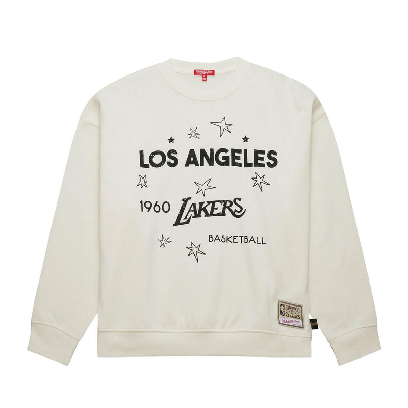 NBA WOMEN'S LOGO LT CREW 3.0 LAKERS - Image 1