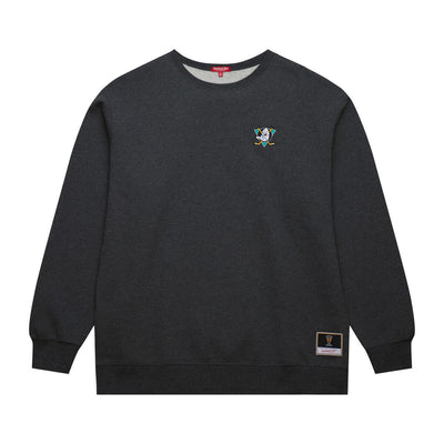 NHL UNISEX GRAPHIC HEATHER OVERSIZED SWEATSHIRT DUCKS - Image 1