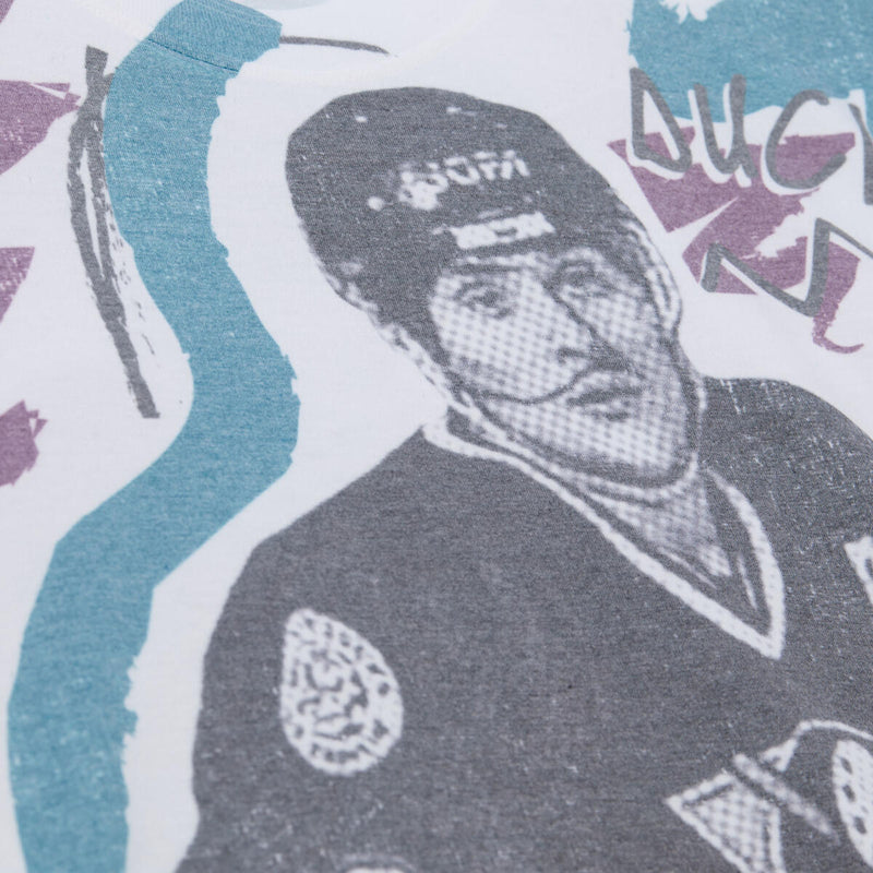 NHL SHOWSTOPPER SS PLAYER TEE VINTAGE LOGO DUCKS TEEMU SELANNE Multi-White FC9197-ADUMTWH - Image 3