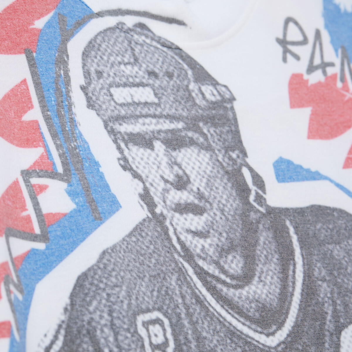 NHL SHOWSTOPPER SS PLAYER TEE VINTAGE LOGO RANGERS MARK MESSIER Multi-White FC9197-NYAMTWH - Image 3