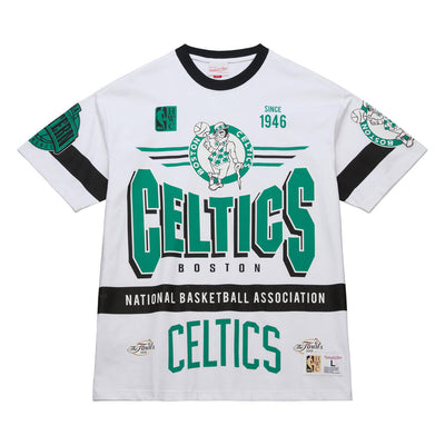 NBA TEAM ORIGINS PREMIUM SS TEE VINTAGE LOGO CELTICS White FC9265-BCEWHIT - Image 1