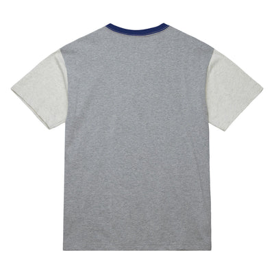 NHL HERITAGE COLLECTION PREMIUM SS TEE VINTAGE LOGO RANGERS GREY HEATHER-CREAM FC9283-NYAGHCR - Image 2