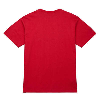 NBA TRAINING DAY PREMIUM SS TEE VINTAGE LOGO BULLS Scarlet FC9288-CBUSCAR - Image 2